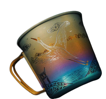 Anodized Ultra-Light Titanium Camping Mug